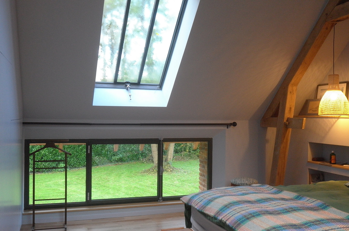 Construction d'une extension en briques de Saint-Jean près de Saint-Valéry-en-Caux